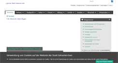 Desktop Screenshot of gelsenkirchen.de